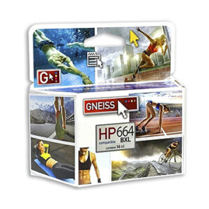 CART ALT HP GNEISS 664XL NEGRO
