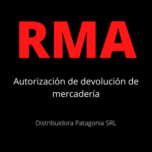 RMA - Autorización de devolución de mercadería
