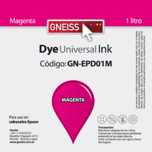 TINTA EPSON DYE MAGENTA 1L