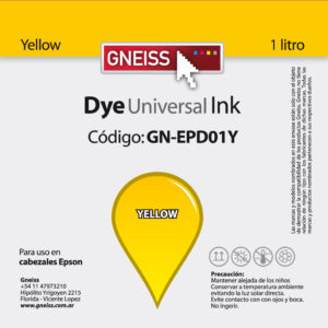 TINTA EPSON DYE YELLOW 1L