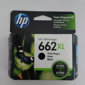 CARTUCHO ORIFGINAL HP 662 XL NEGRO