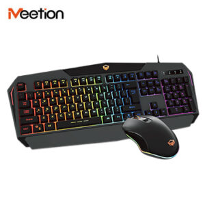 COMBO GAMER TECLADO + MOUSE RGB MEETION C510