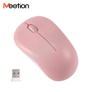 MOUSE INALÁMBRICO MEETION KR545 ROSA
