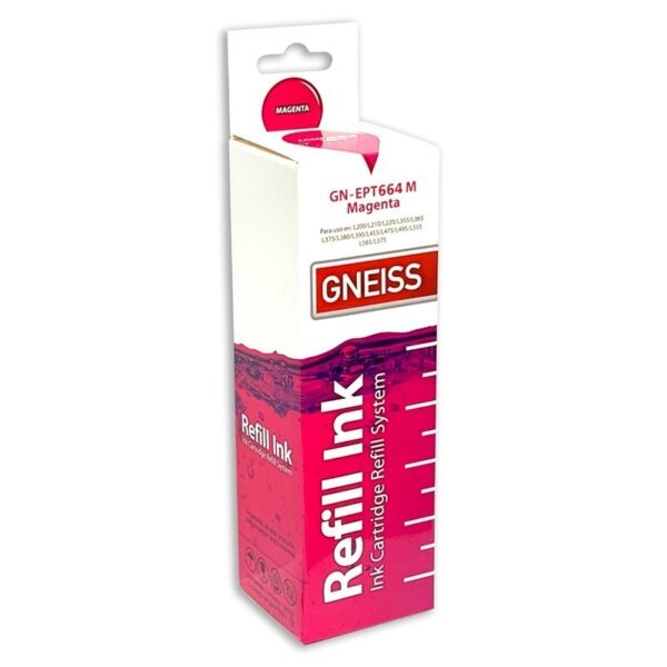 TINTA GNEISS EPSON 664 MAGENTA